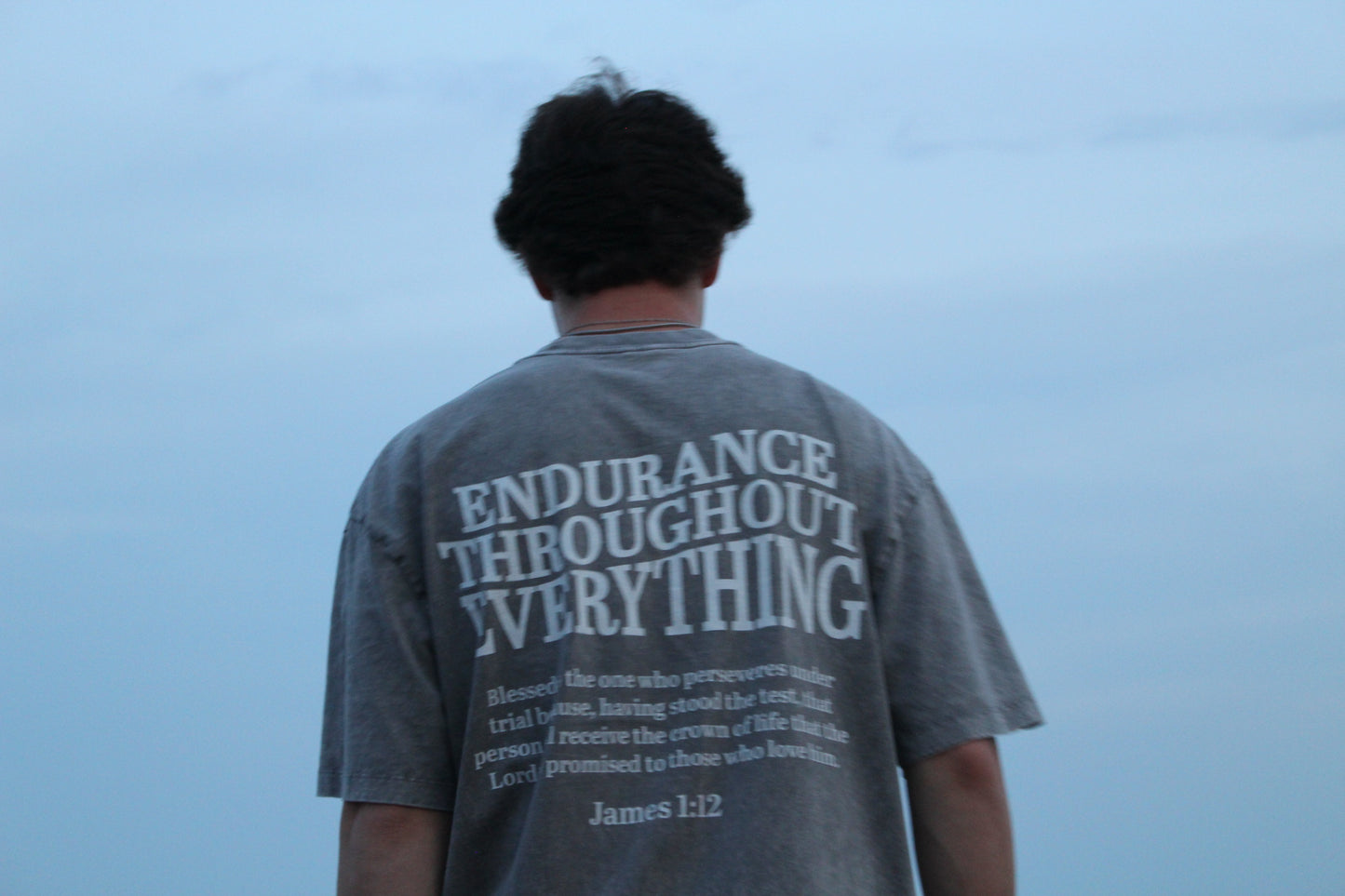 112 Grey Oversized T-Shirt