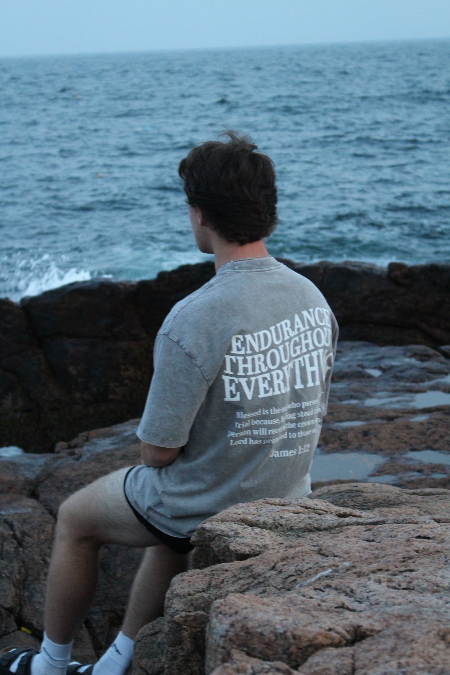 112 Grey Oversized T-Shirt