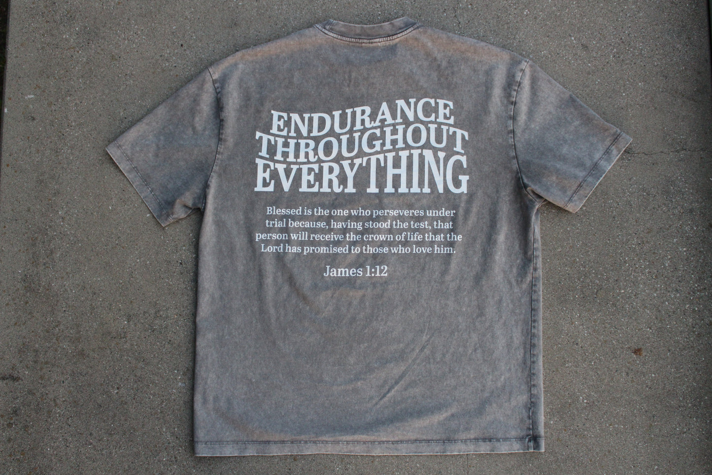 112 Grey Oversized T-Shirt