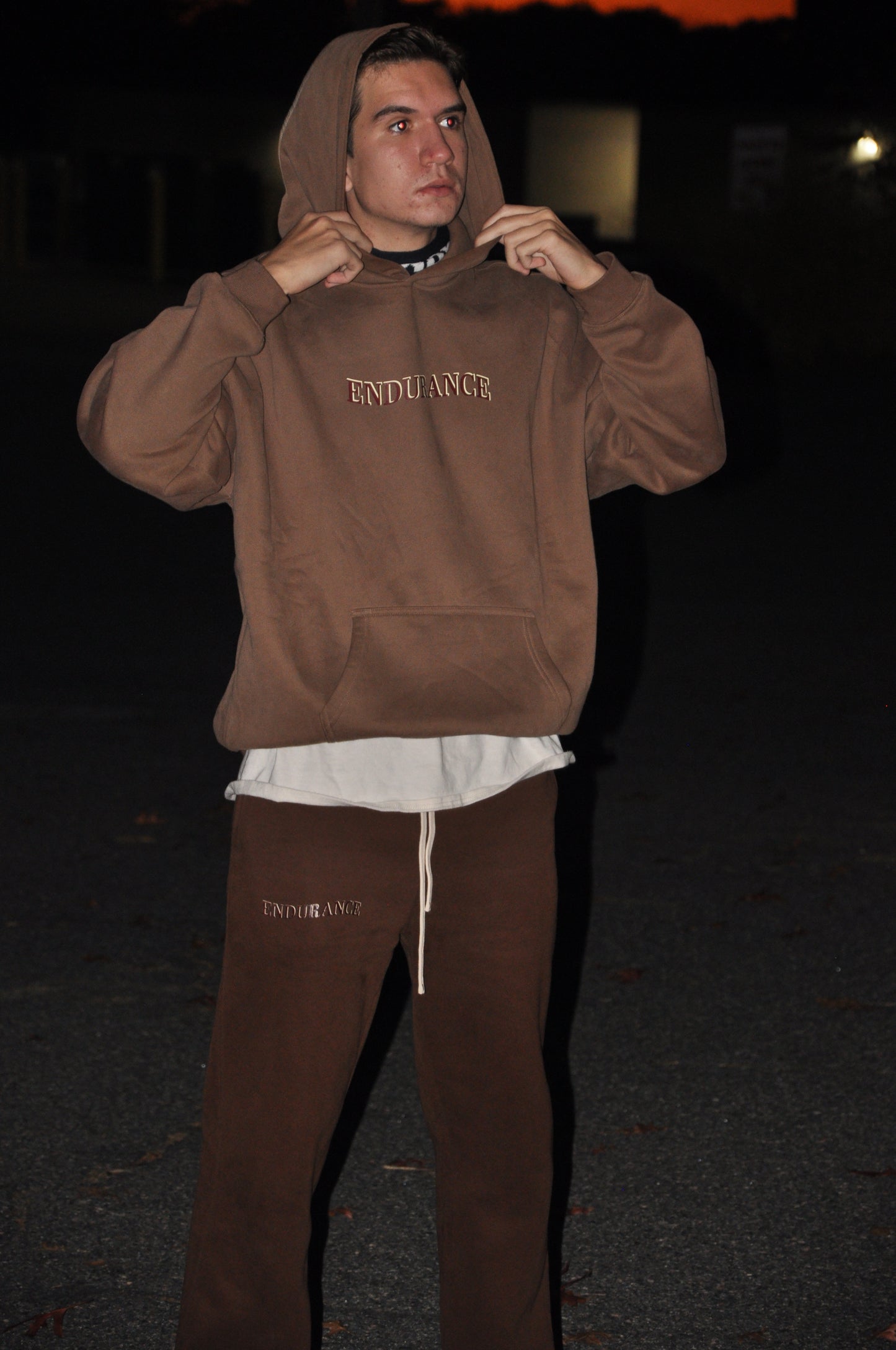 601 Everything Hoodie - Brown